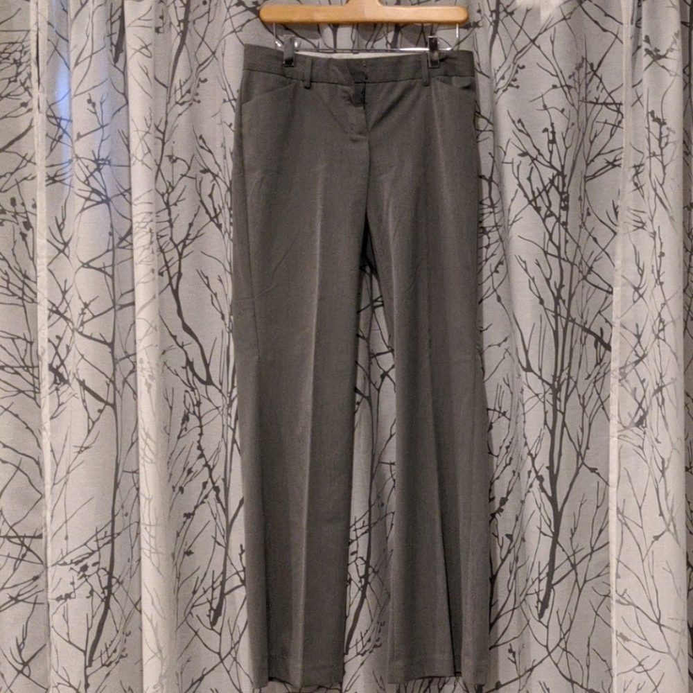 Express | Editor Straight Leg Gray Pant